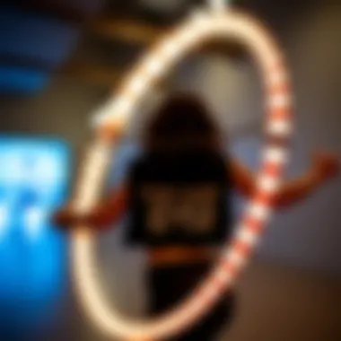 Infographic on calorie calculation methods for hooping