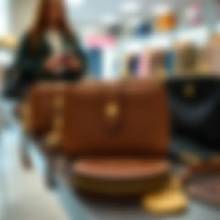 Trendy snap coin purses displayed in fashion setting