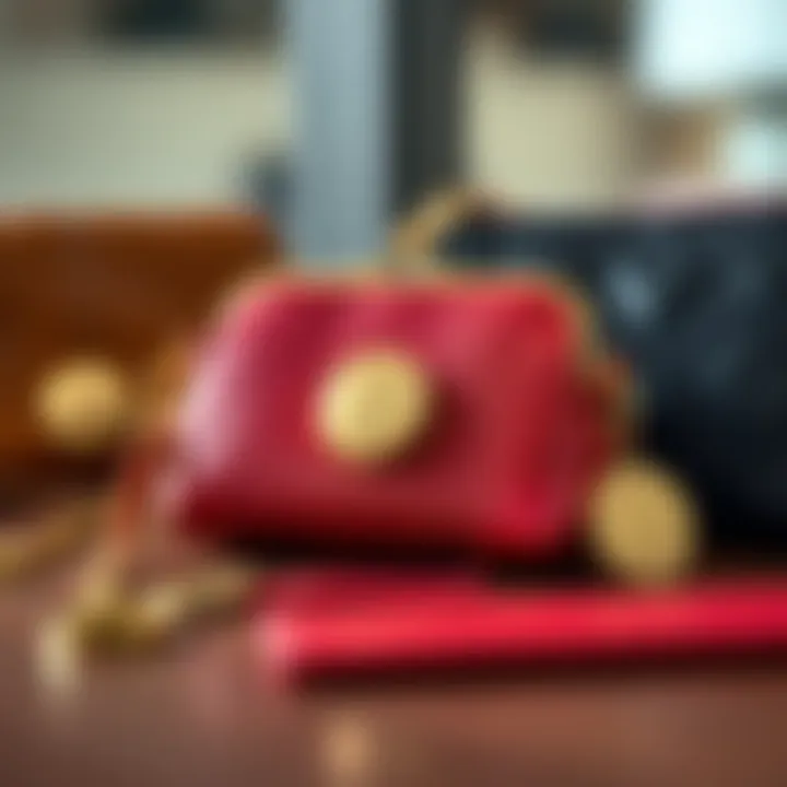 Variety of stylish snap coin purse materials